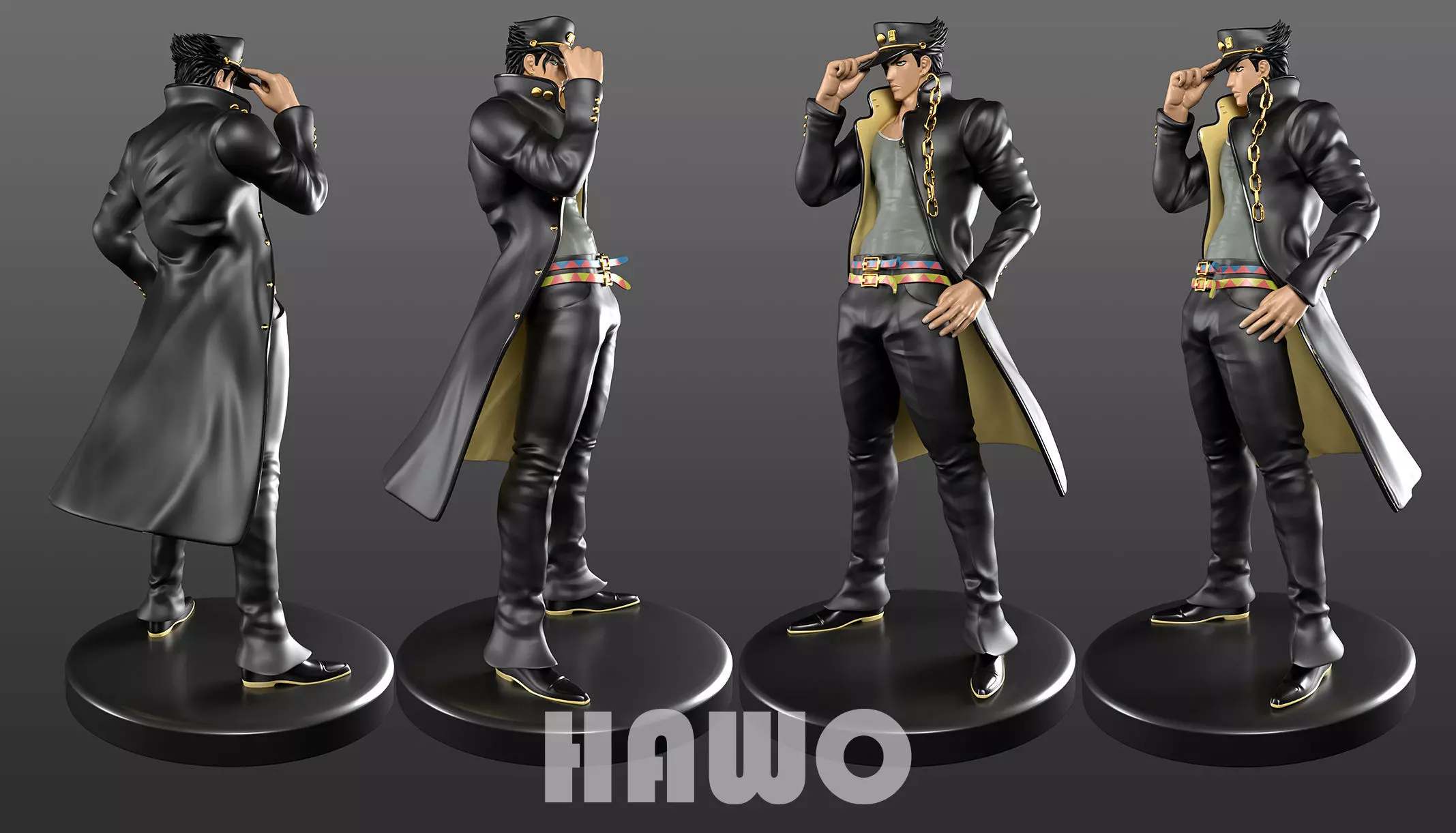 Jonathan Joestar 3D print model_0