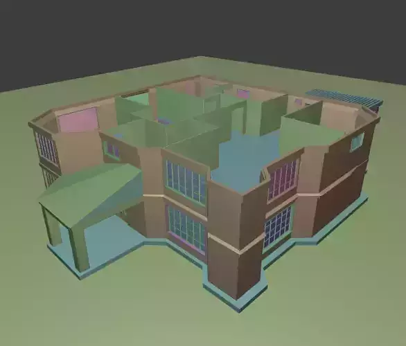 Suburban House mansionette