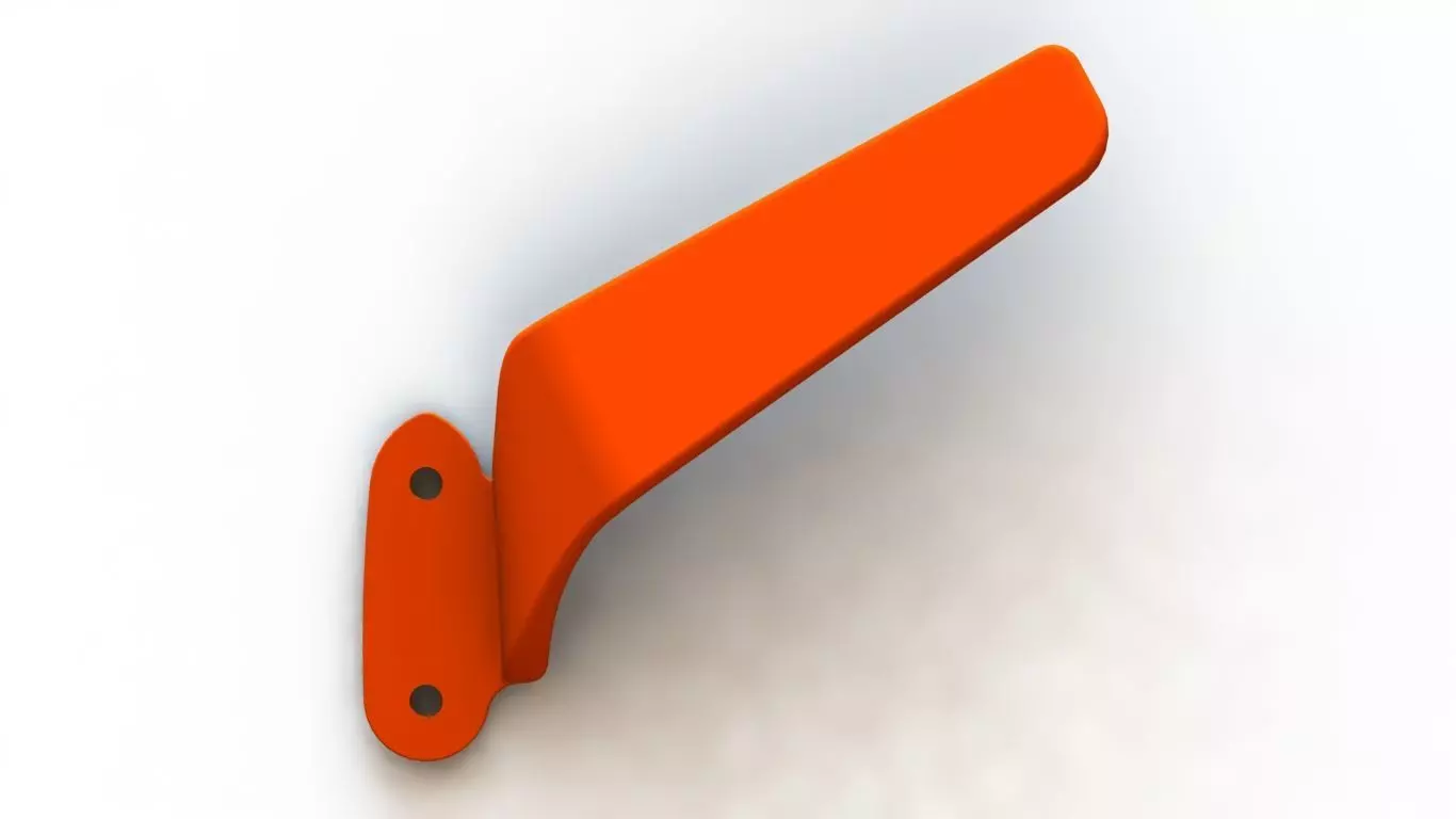 Yamaha R15 side mirror air blade 3D print model