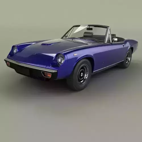 Jensen-Healey sports car 3D model