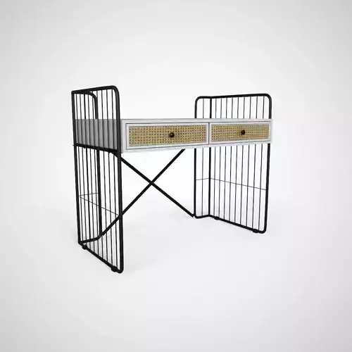 Royner study Table white finish