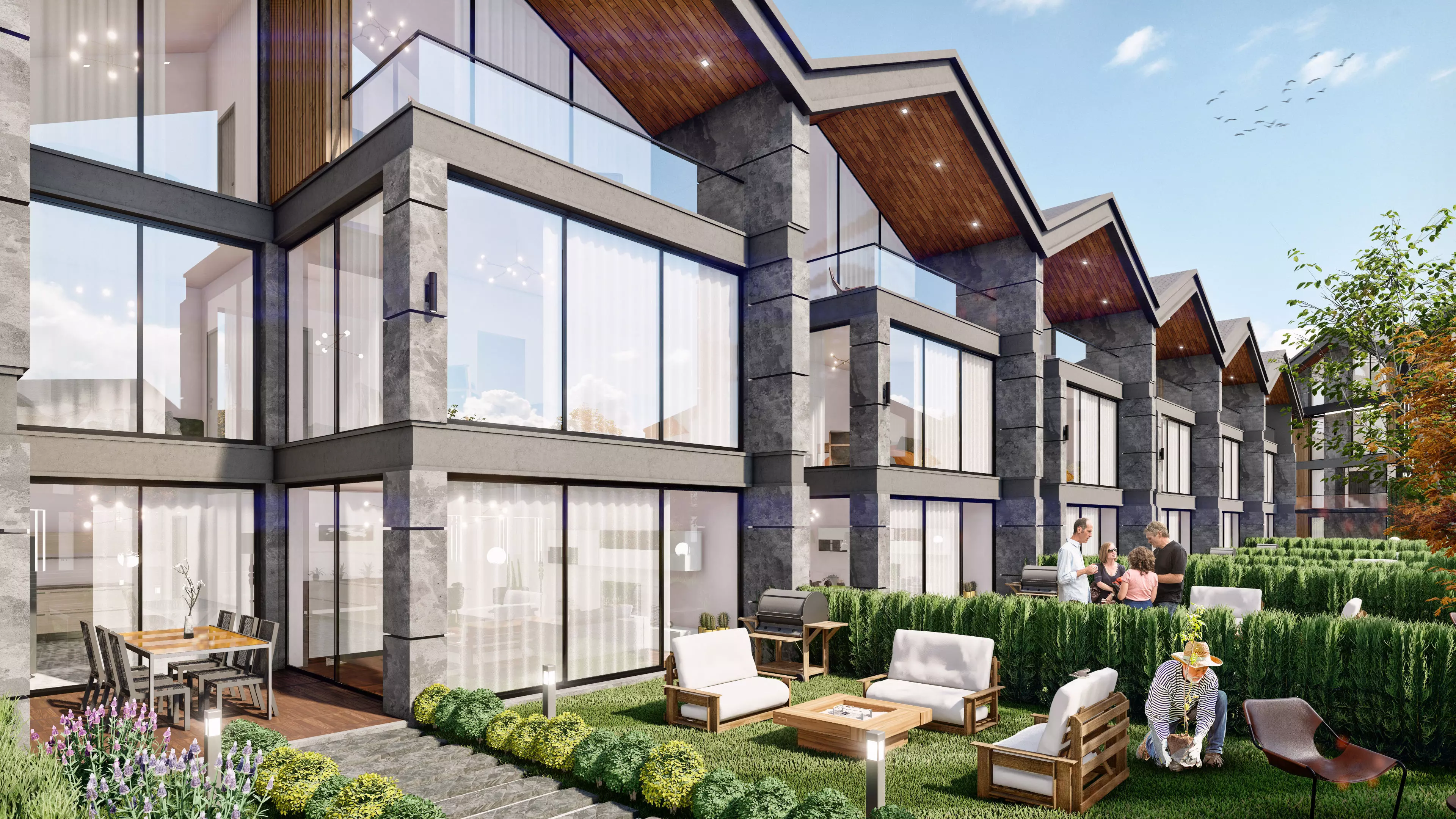 Modern Villa Site 3D model