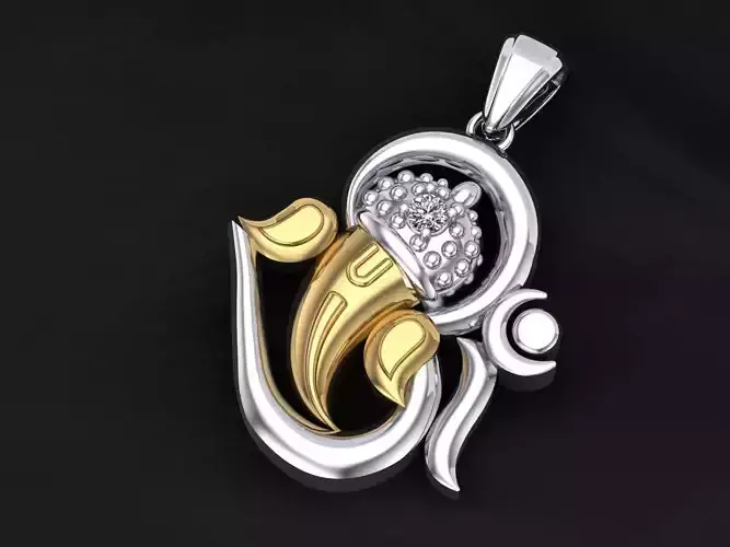 GOD GANESH  PT - RG PENDANT  