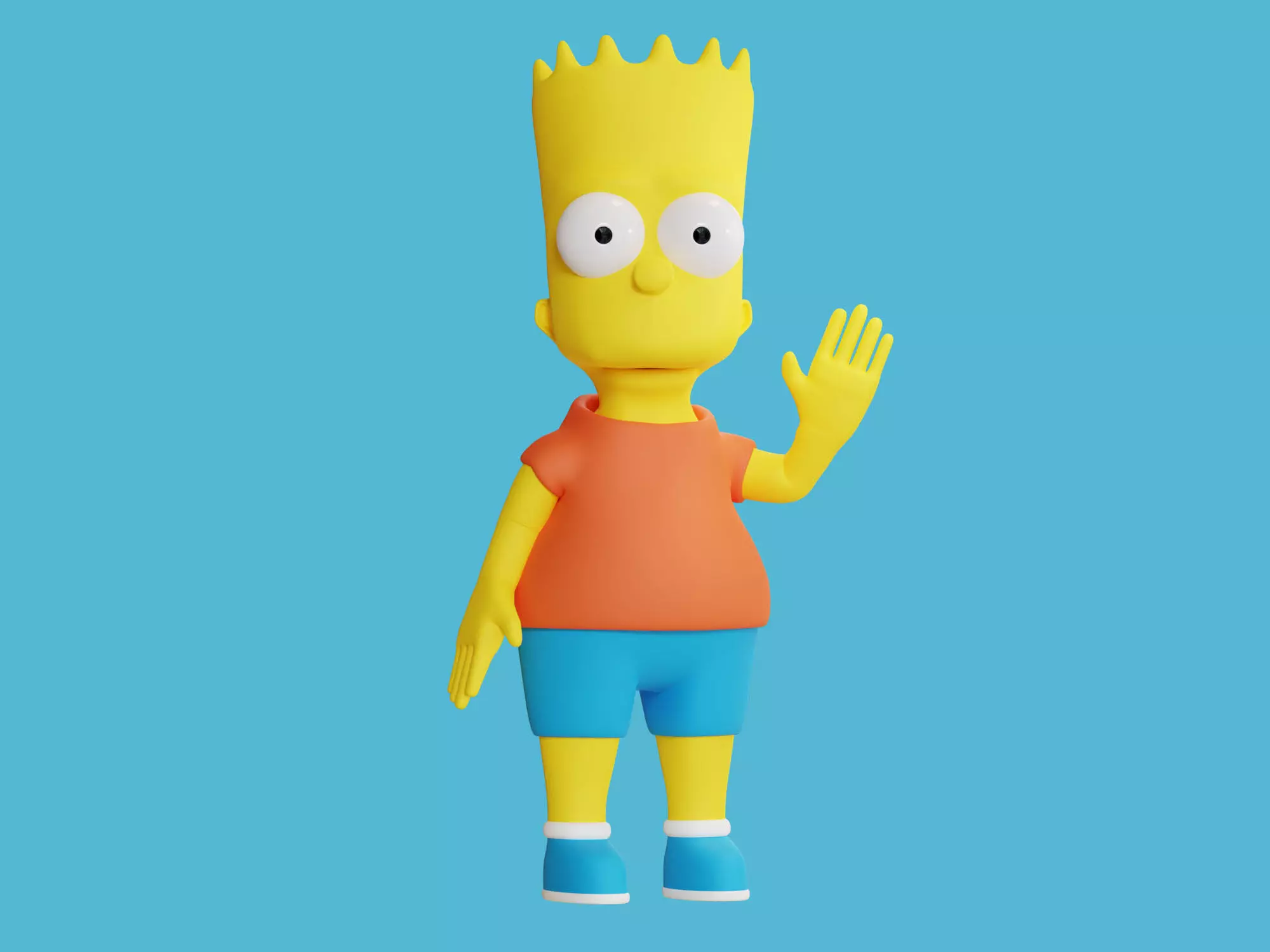 Bart Simpson 3D model_0