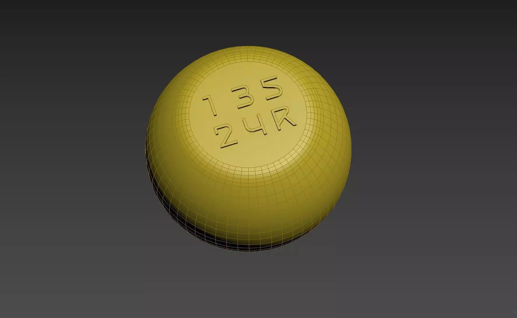 Gear knob Free 3D print model