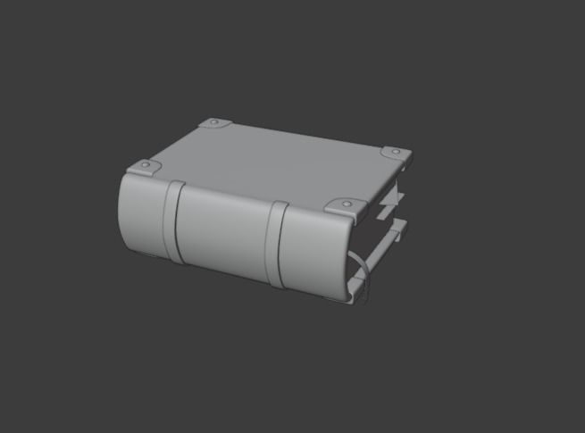 Book for your game Low-poly 3D model_2