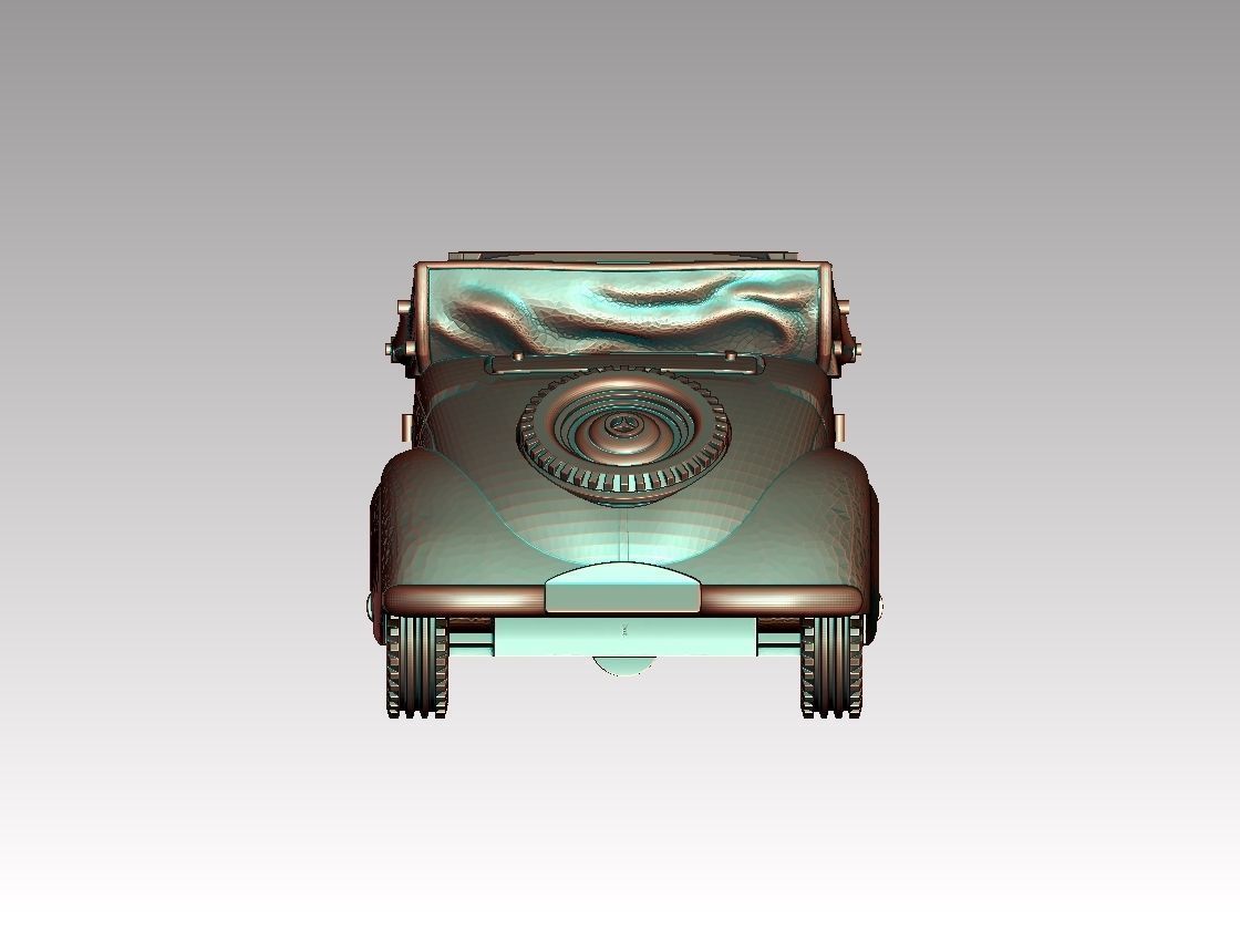 car and driver 3D print model_33