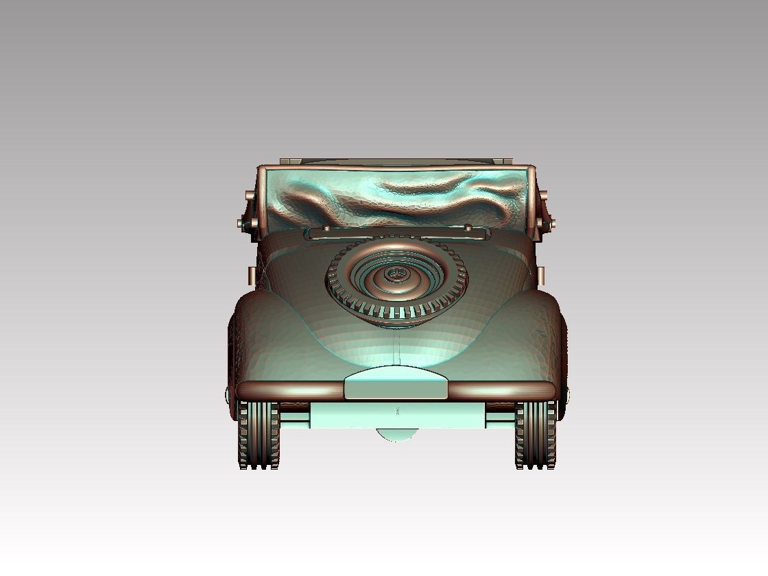 car and driver 3D print model_6