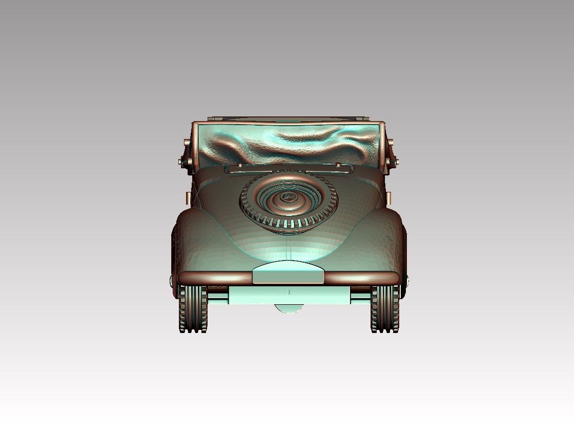 car and driver 3D print model_5