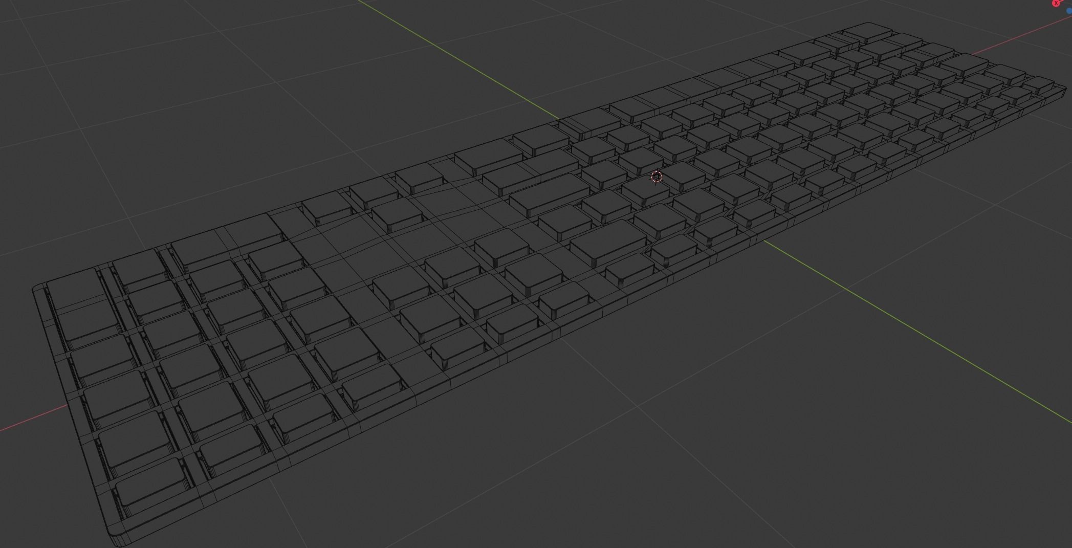 Keyboard 3D model_4