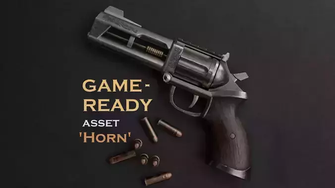 Horn Game Ready Revolver