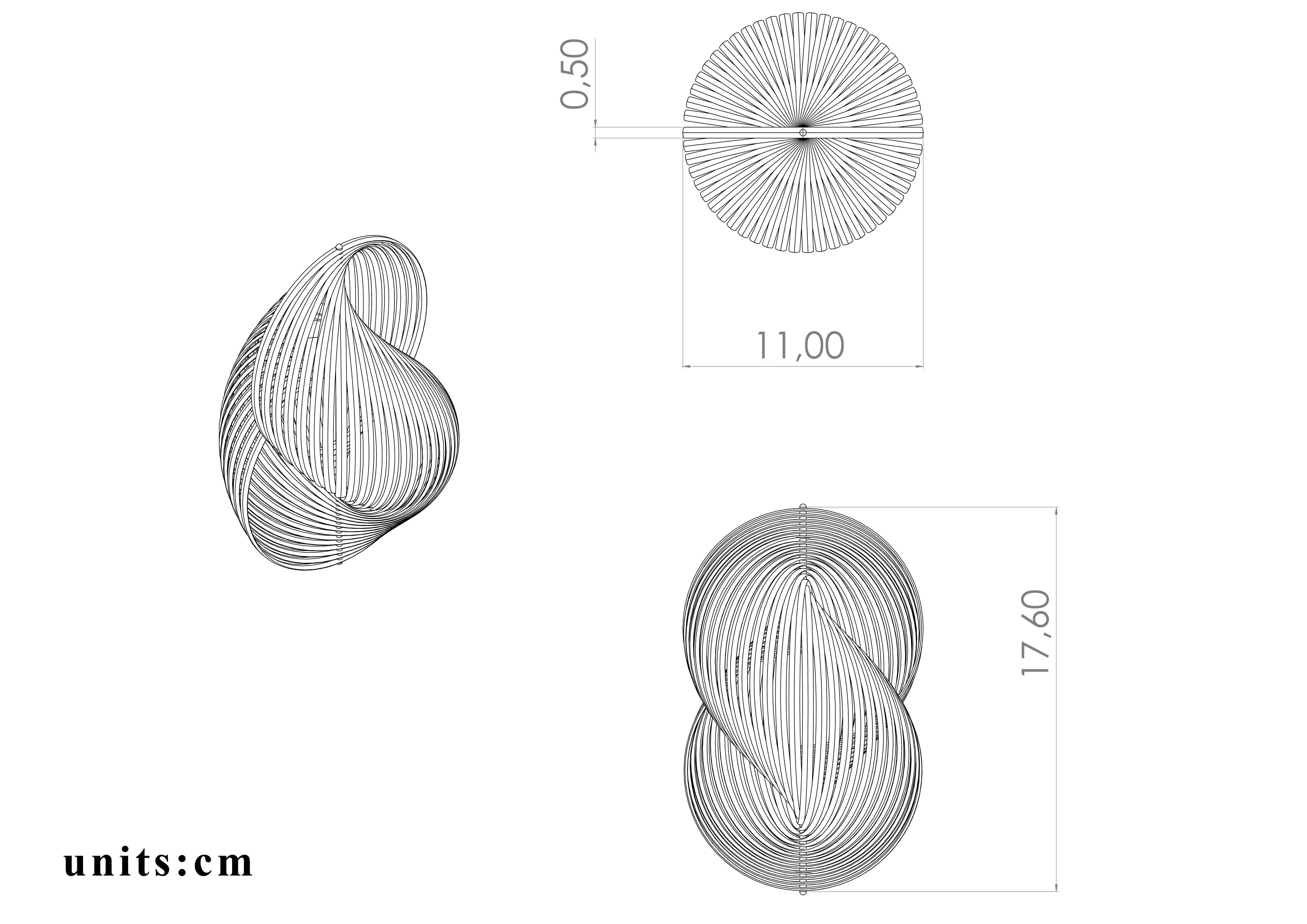 helistic golden spiral 3D print model_6