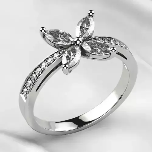 Tiffany Victorias Style Gold Ring