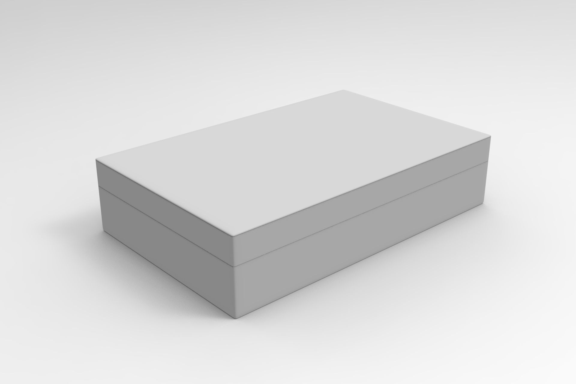 Jewelry Box Low-poly 3D model_7