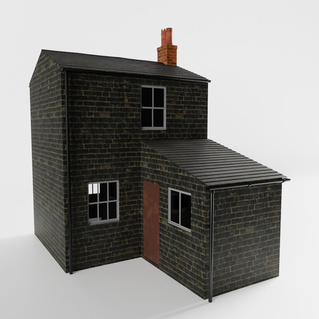 British Row Home 04 3D model_3