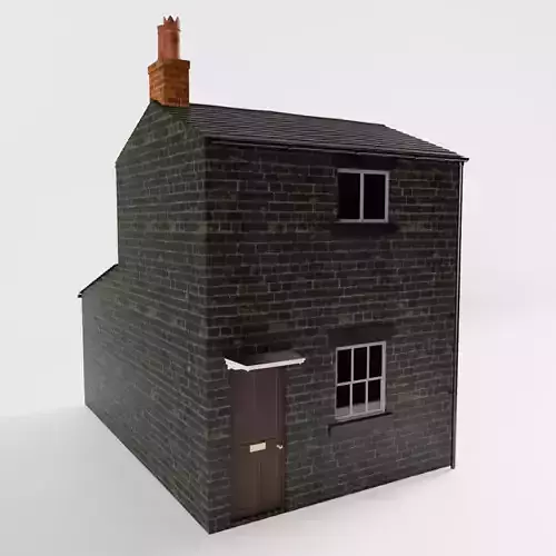 British Row Home 04 3D model
