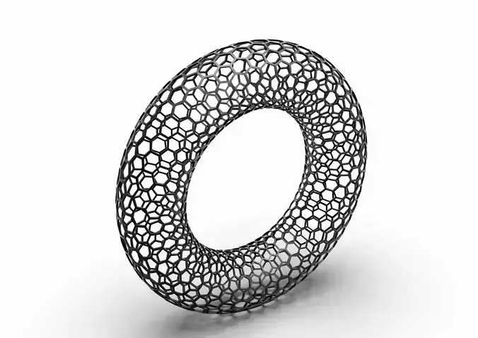 thorusholeso1 circular ring with holes in it