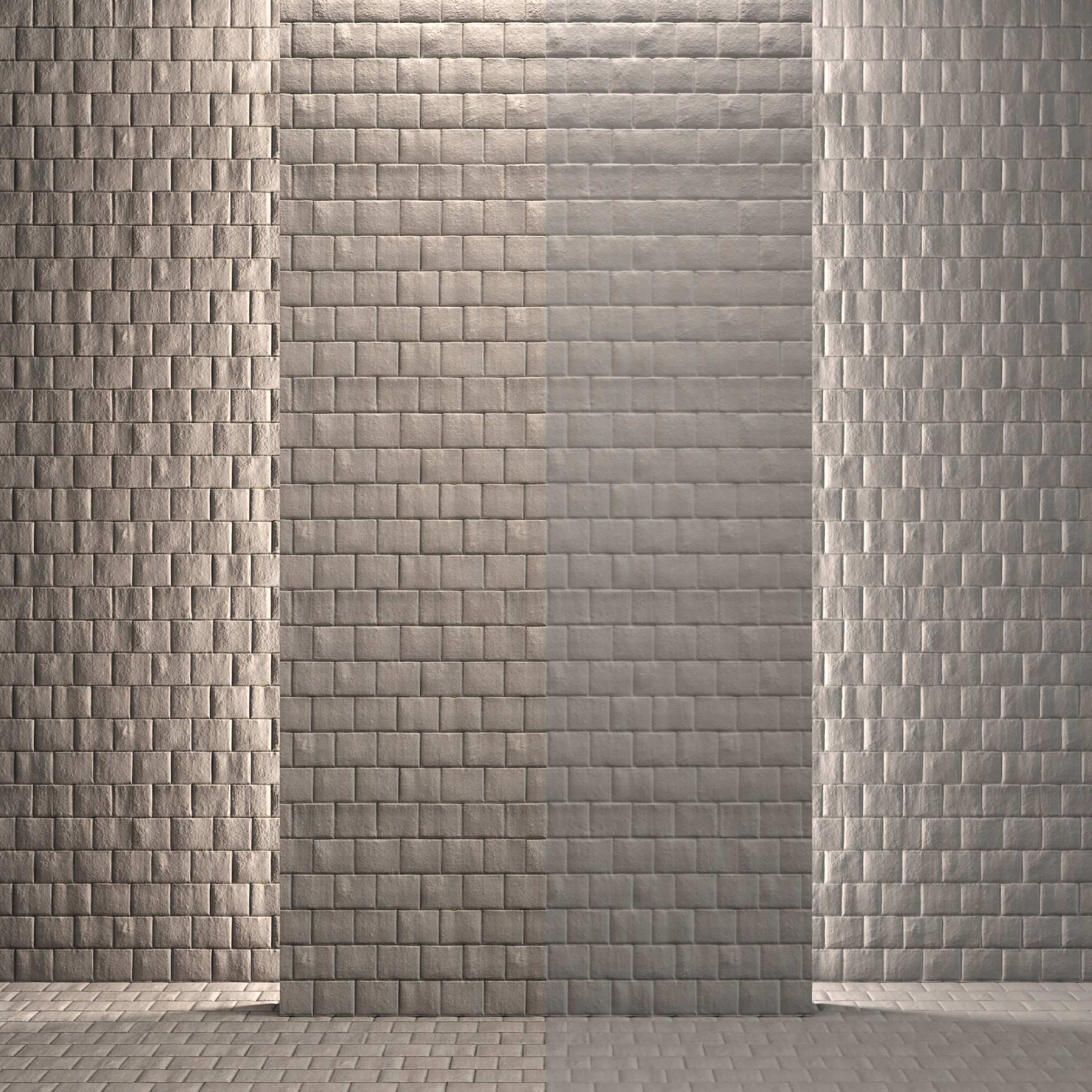 Gray tiles Texture_3