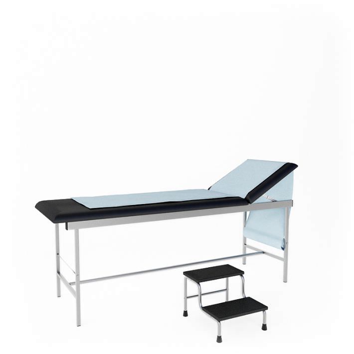 Hospital Examination Table With Stool 3d Cgtrader