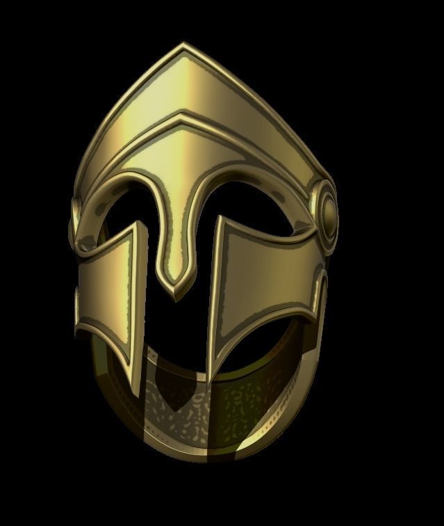 hoptile ring 3D print model_4