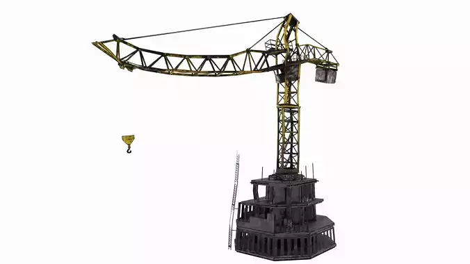 Post-apocalyptic Crane model