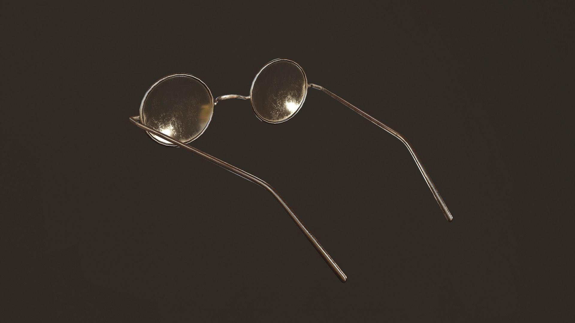 Victorian Props set - PBR Game Ready Low-poly 3D model_12