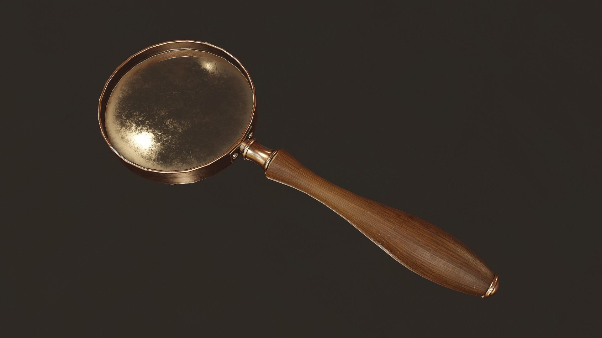 Victorian Props set - PBR Game Ready Low-poly 3D model_7