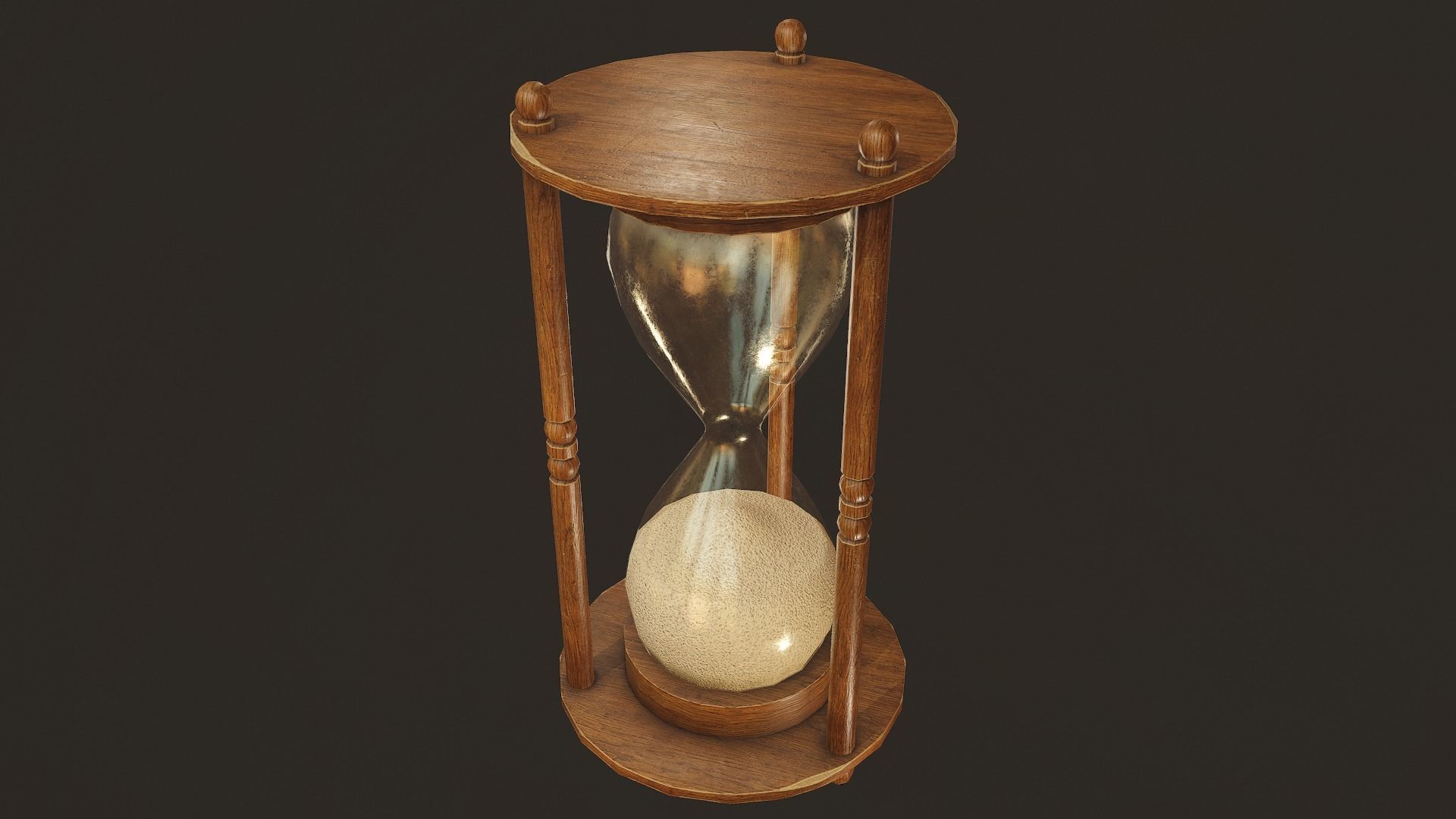 Victorian Props set - PBR Game Ready Low-poly 3D model_3