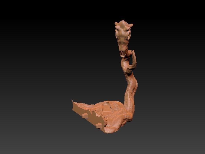 Predator Girl 3D print model_14