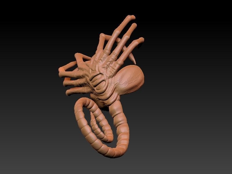 Predator Girl 3D print model_53