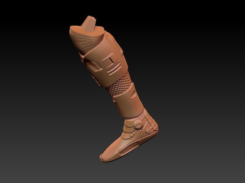 Predator Girl 3D print model_41