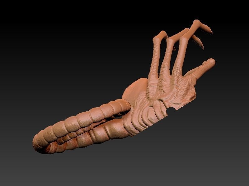 Predator Girl 3D print model_45