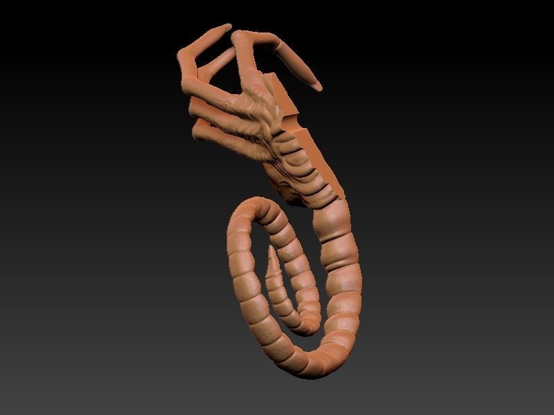 Predator Girl 3D print model_56