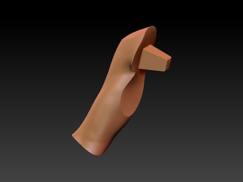 Predator Girl 3D print model_37