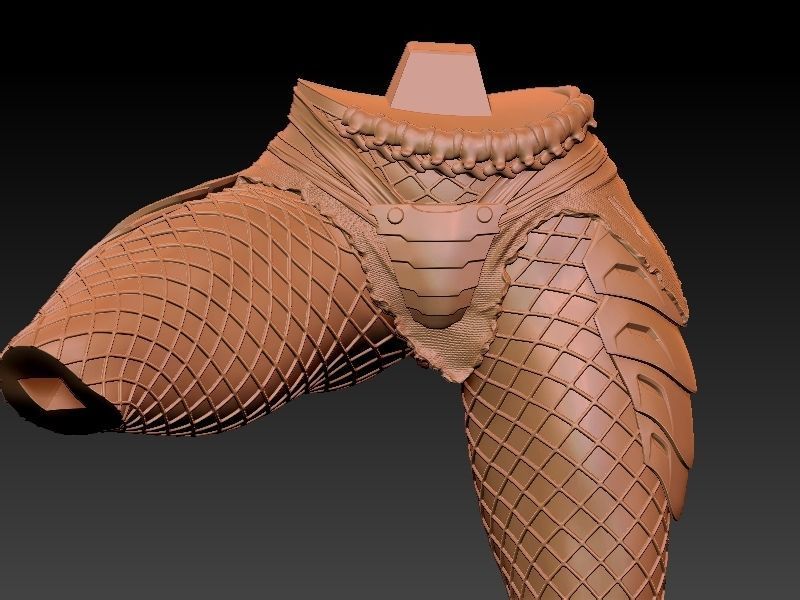 Predator Girl 3D print model_51