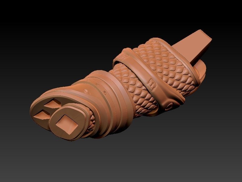 Predator Girl 3D print model_39