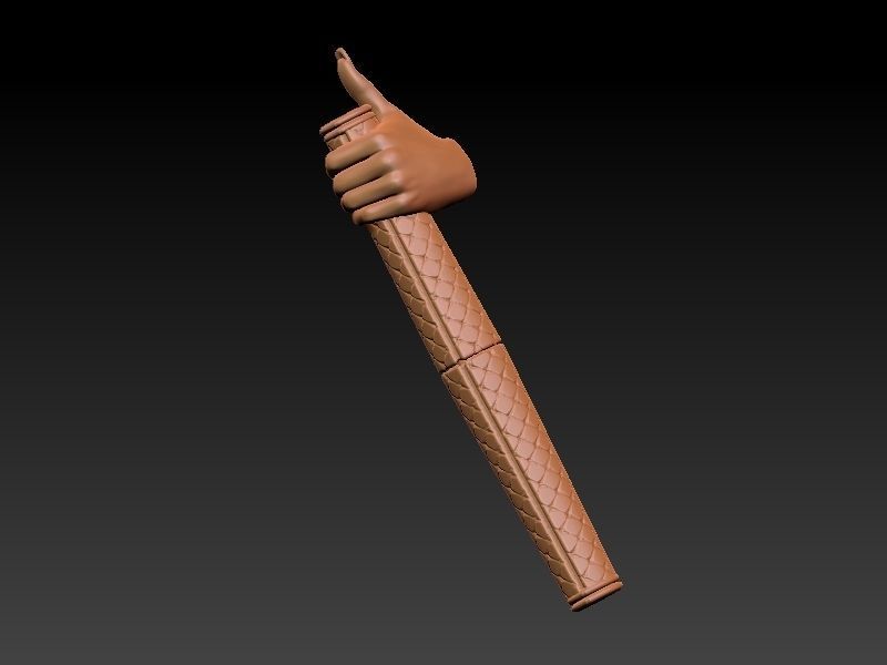 Predator Girl 3D print model_18