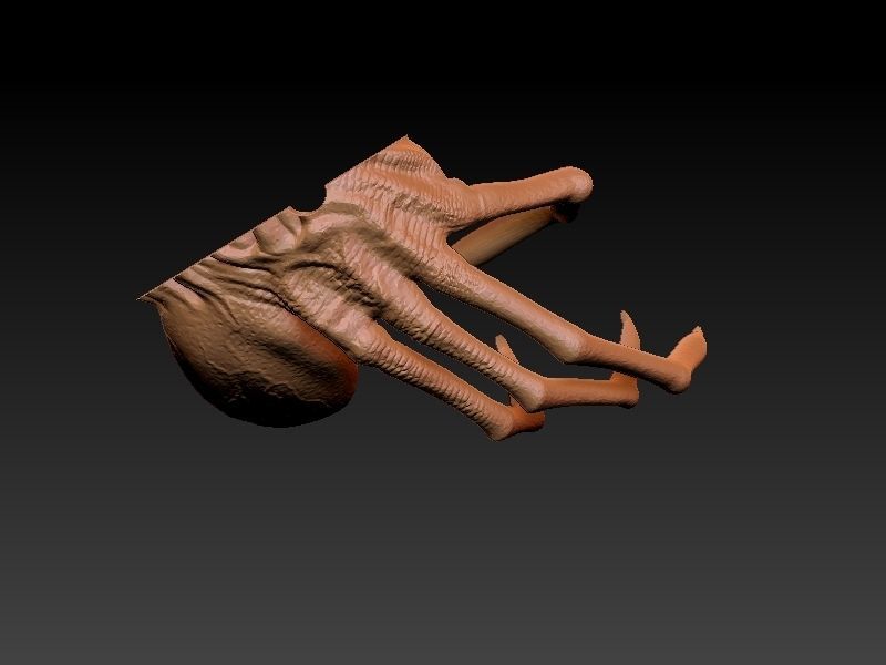 Predator Girl 3D print model_32