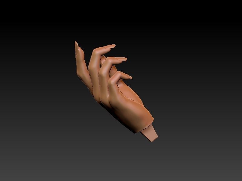 Predator Girl 3D print model_42