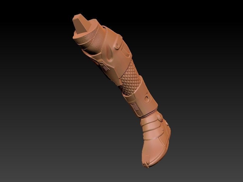 Predator Girl 3D print model_30