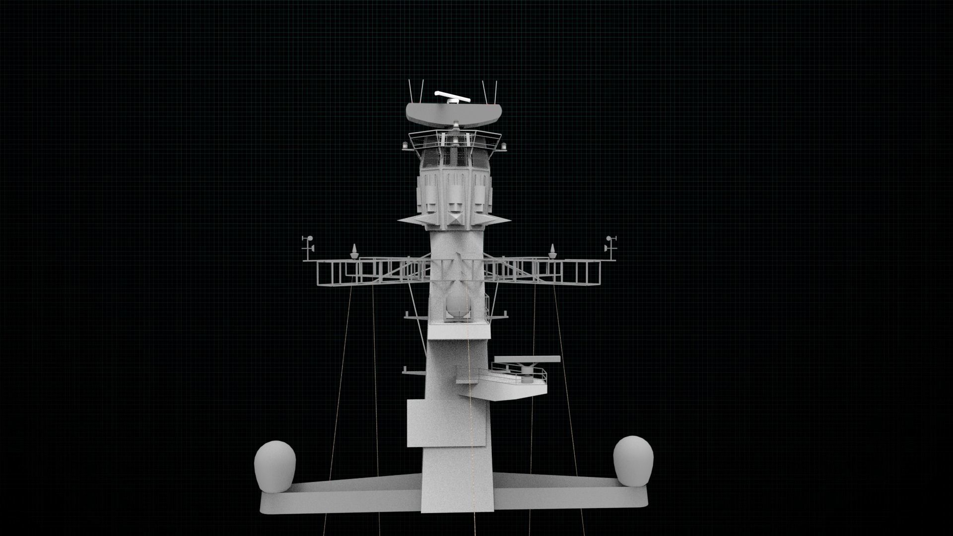 Frigate type 23 3D print model_23