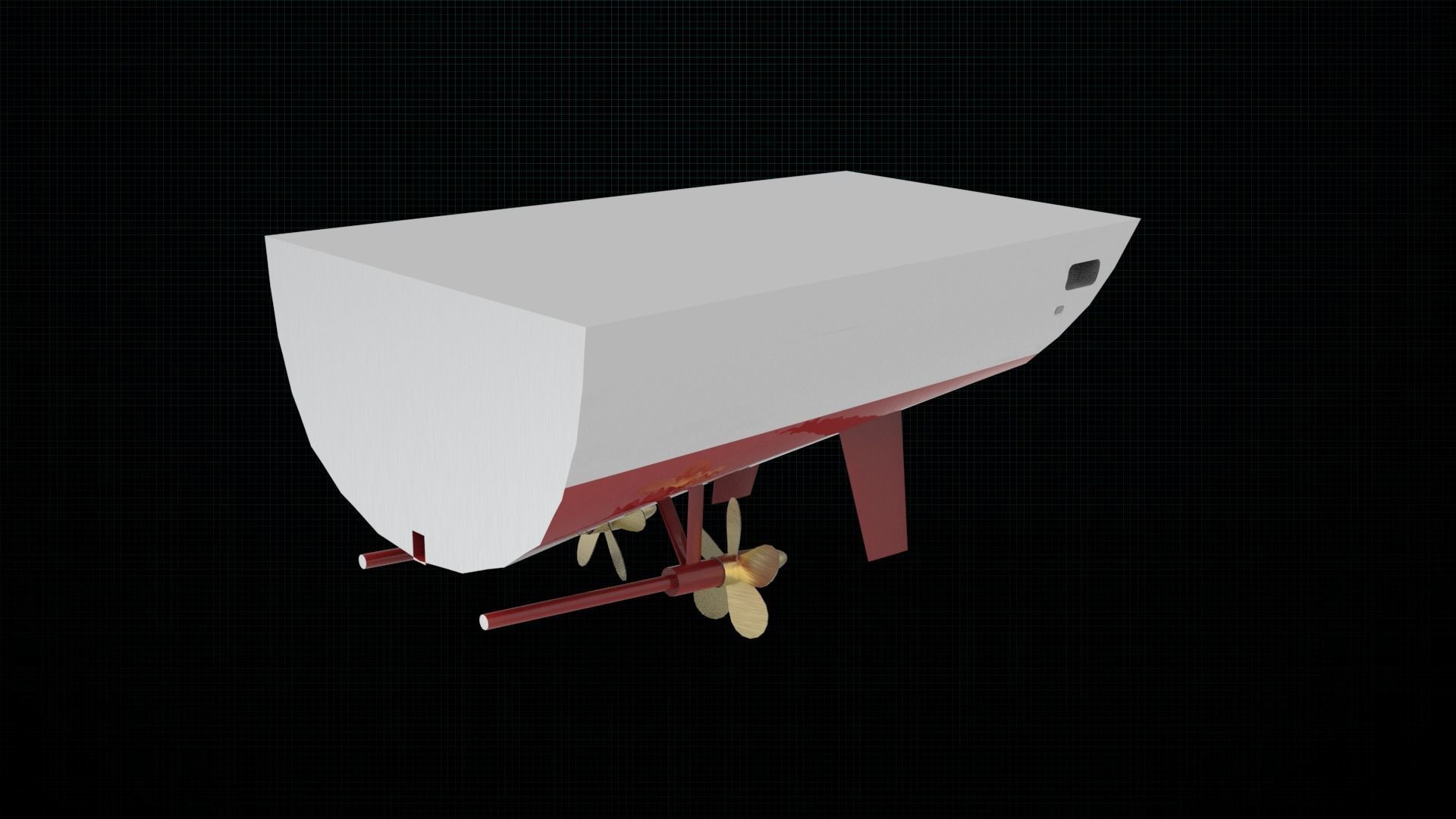 Frigate type 23 3D print model_18