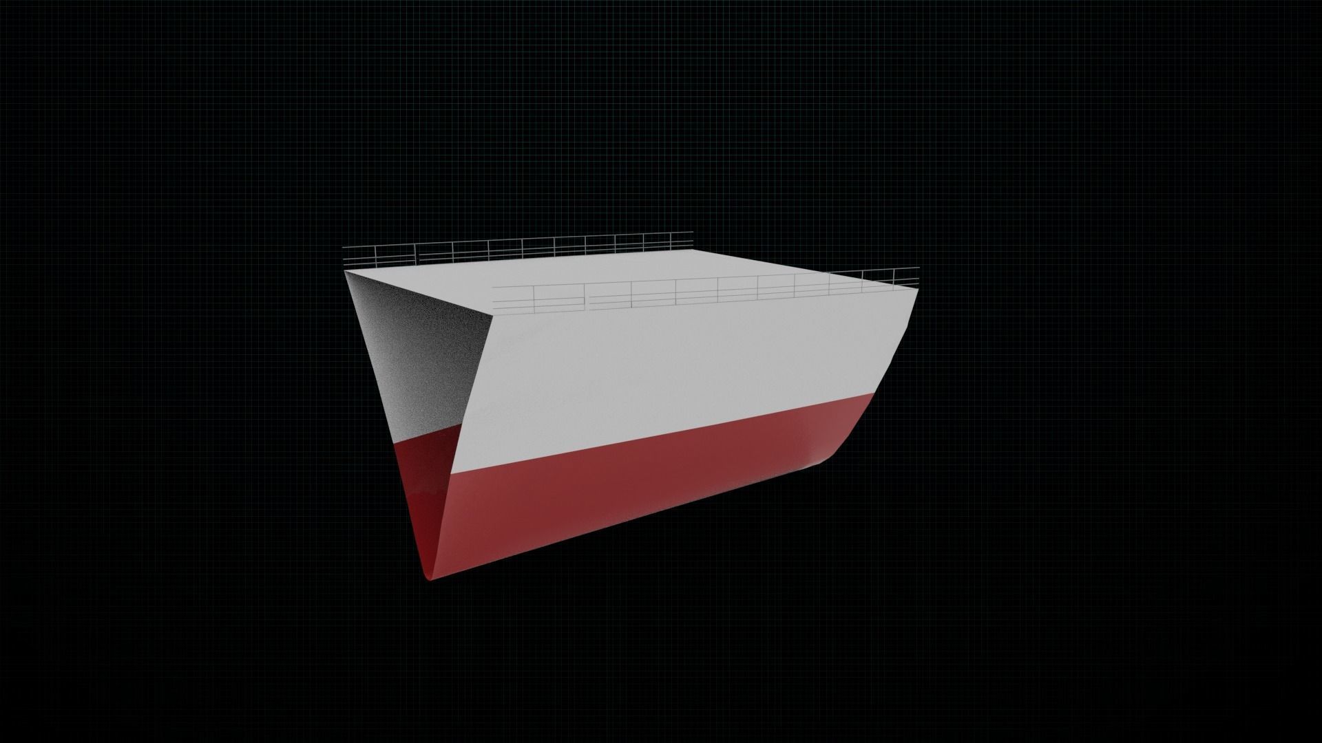 Frigate type 23 3D print model_10