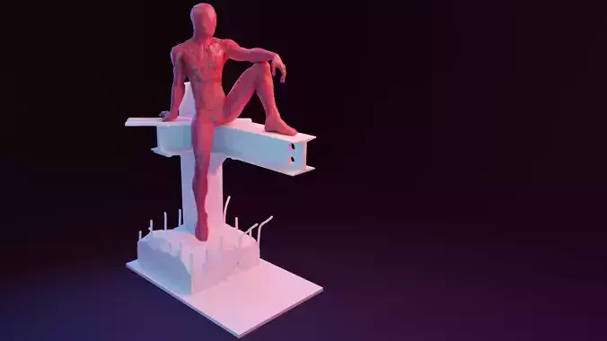 Miles Morales Spider-Man STL 3d Print