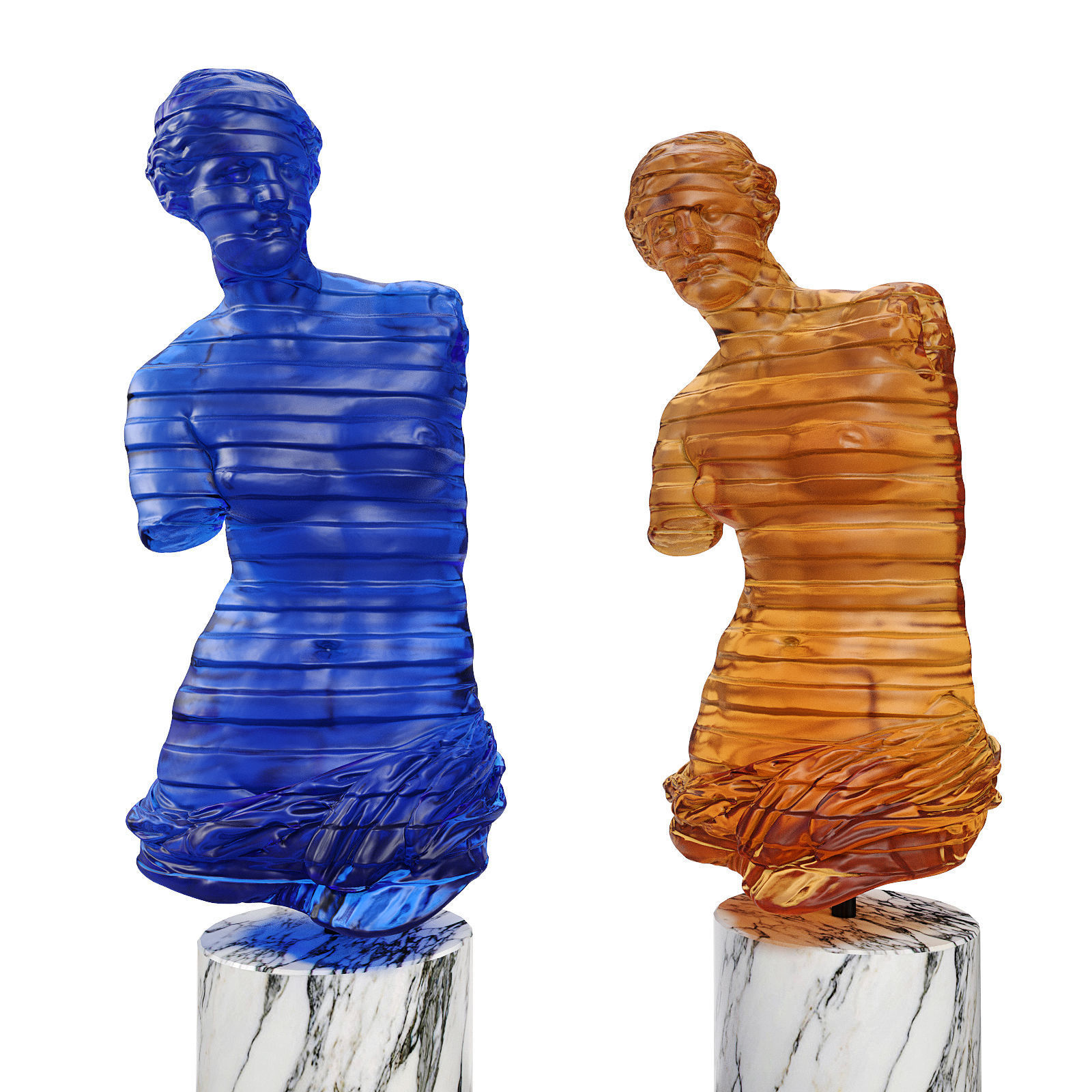 Venus de Milo Lalique 3D model_2