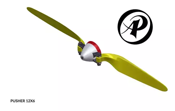Folding Propeller AP-PR-009 12-6 3D print model