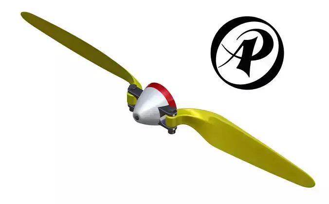 Folding Propeller AP-PR-009 12-9 3D print model