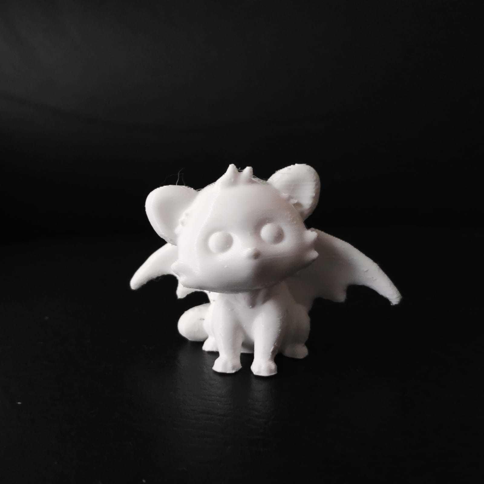 Cat Bat Wings 3D print model_4