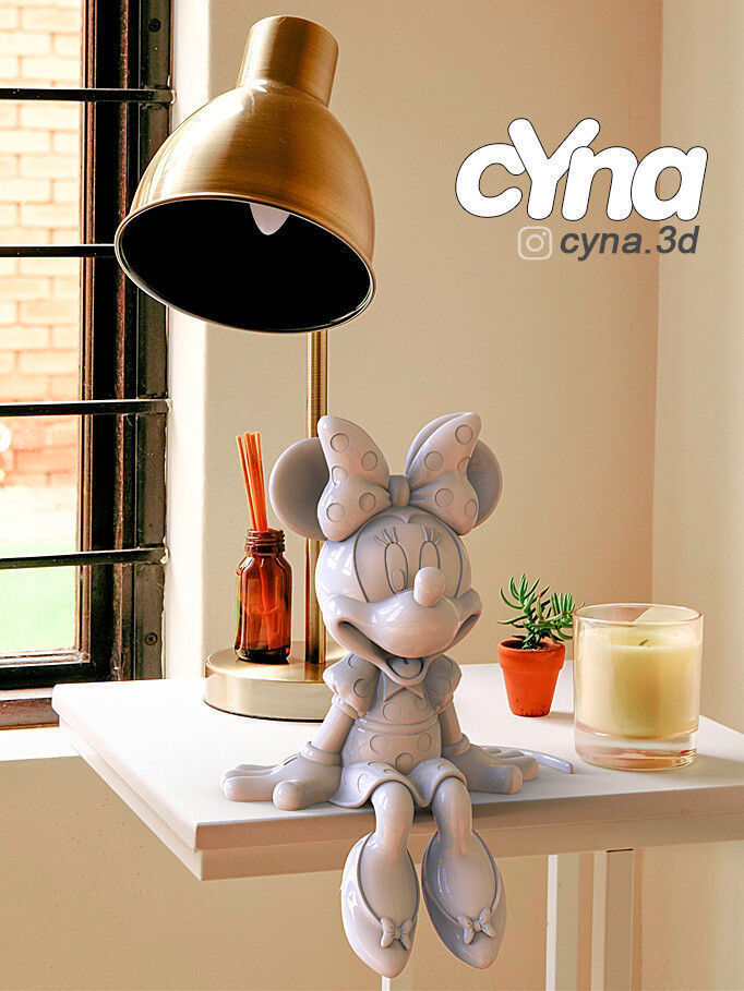 Minnie Mouse -  3D print model_3