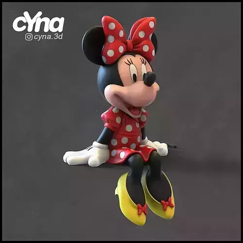 Minnie Mouse -  3D print model